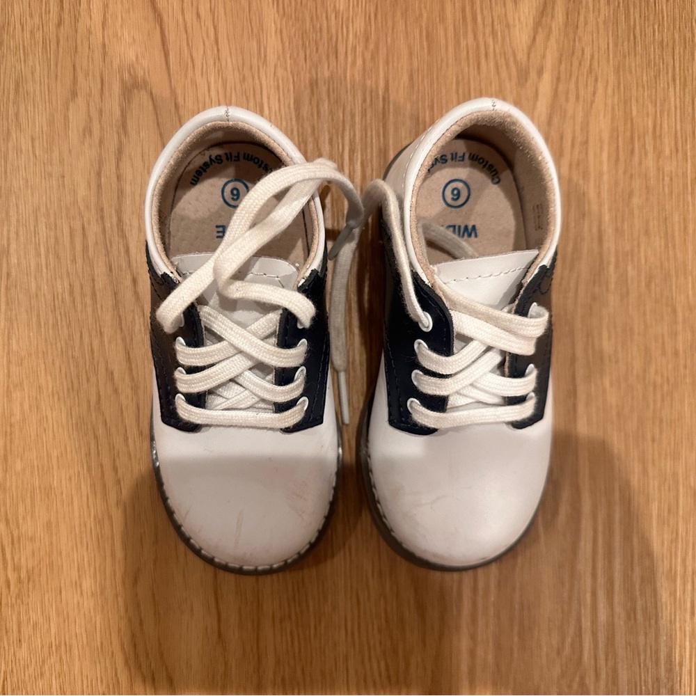 Navy blue/ white shoes